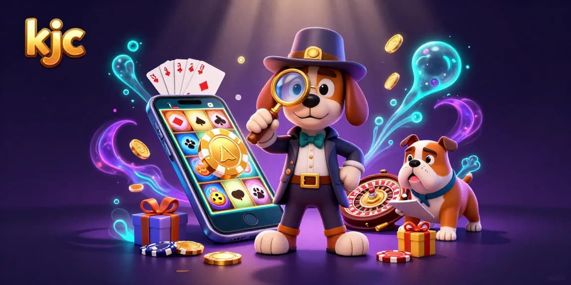 Engage in thrilling gaming at KJC, featuring unique poker chip clues and golden slot rewards.