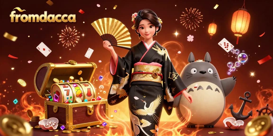 Experience winning thrills at fromdacca with dynamic gambling visuals and rich casino elements.