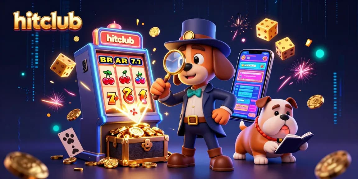 Join hitclub's exciting treasure hunt with detectives and colorful casino elements.