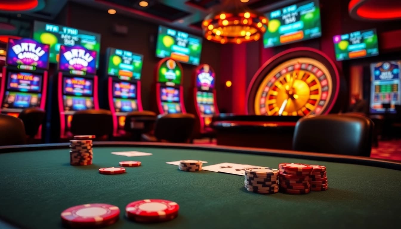 Experience the thrill of gaming with ktpjitu login at a luxurious slot and poker table.