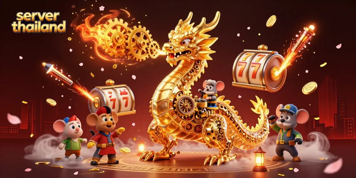 Spin lucky slots and win big with server thailand featuring rich themes and vibrant colors.