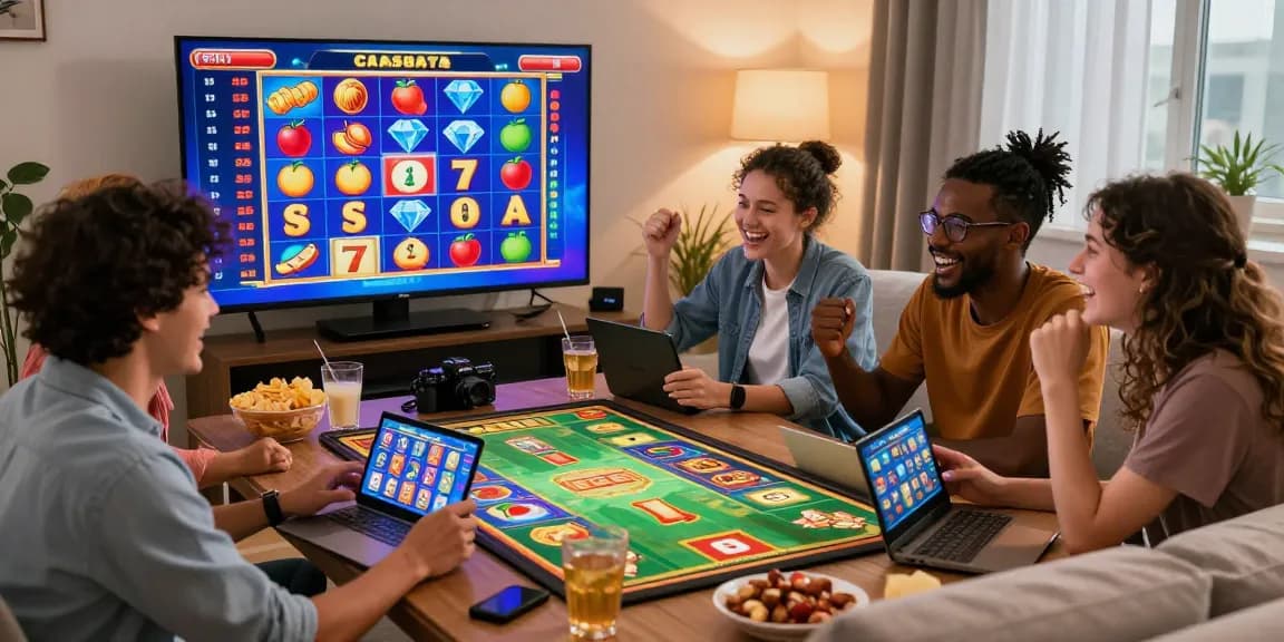 Pengalaman bermain link slot gacor secara seru di rumah dengan teman-teman.