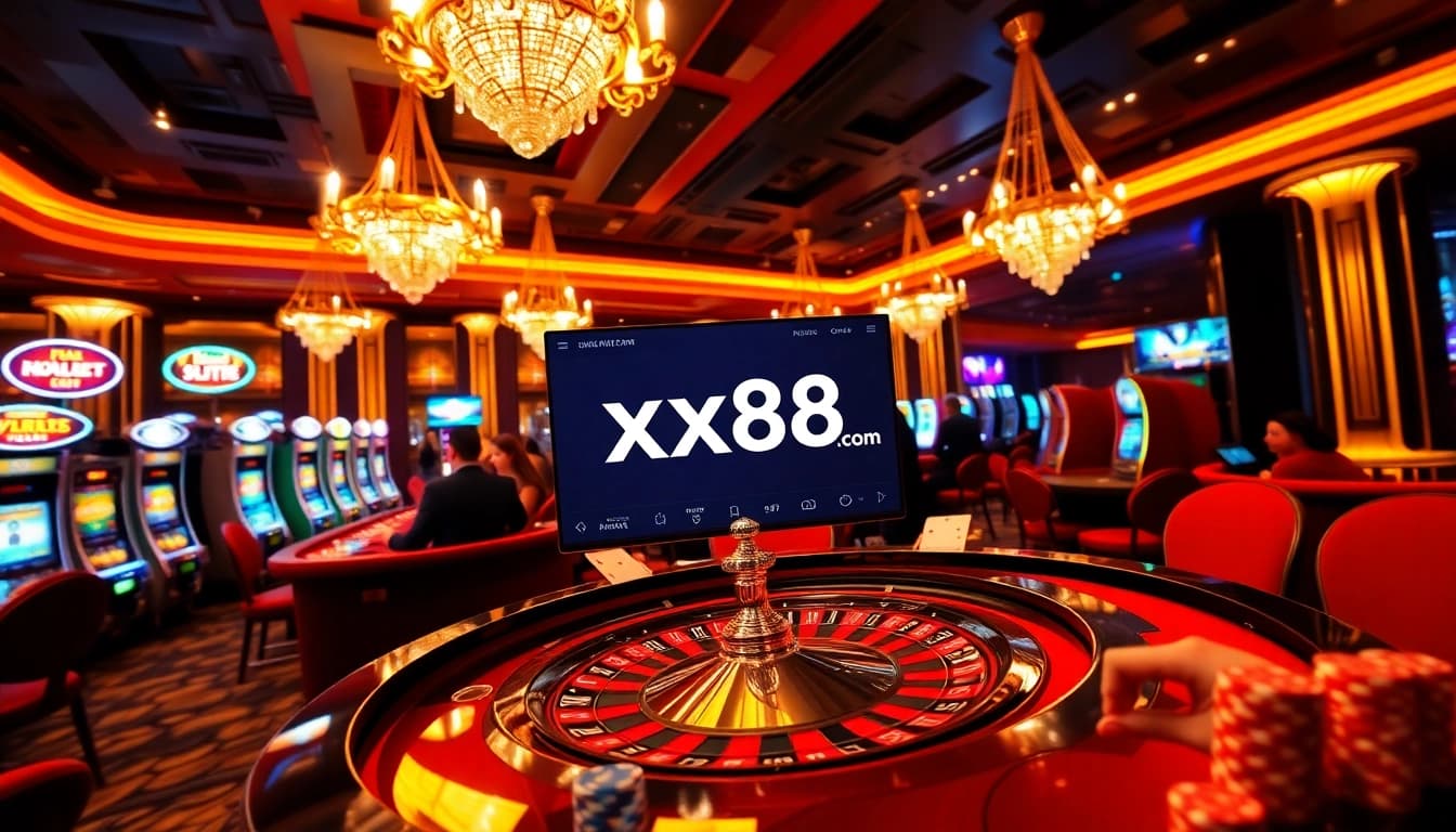 Experience the thrill of xx88 com with dynamic poker games and elegant casino settings.