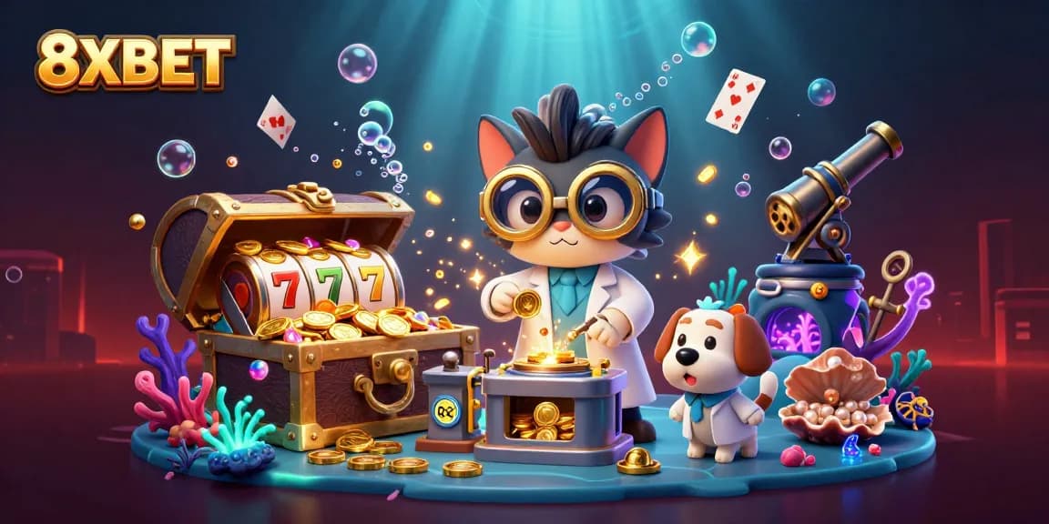 8XBET enhances your gaming experience with slots, gold coins, and vibrant casino action.