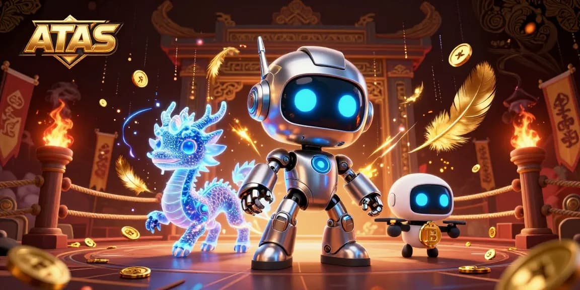 Win big at ATAS with a vibrant cyberpunk theme showcasing gaming excitement and digital adventure.