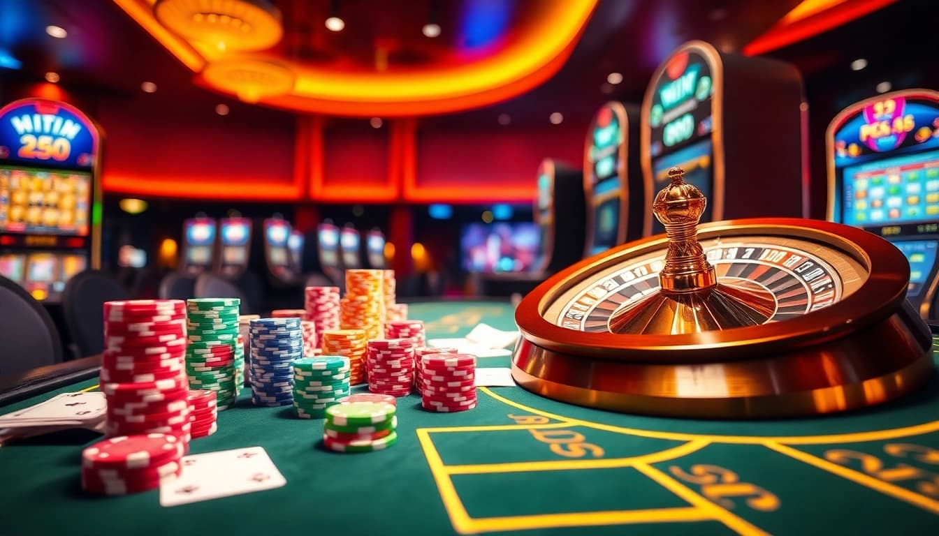 Experience high-stakes excitement at PG66, featuring vibrant casino tables and dynamic gaming action.