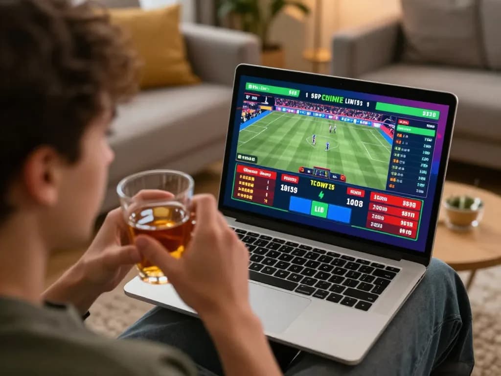 Engaging in 789 win sports betting at home with excitement while managing bankroll responsibly.