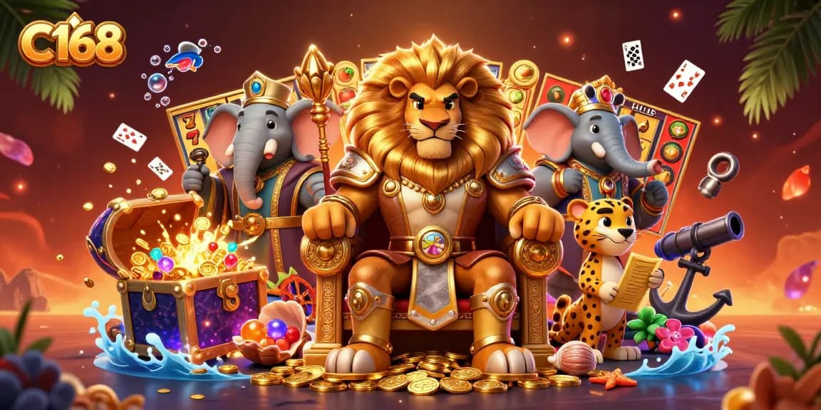 C168 delivers an exciting online casino experience with vibrant slots and golden treasures.