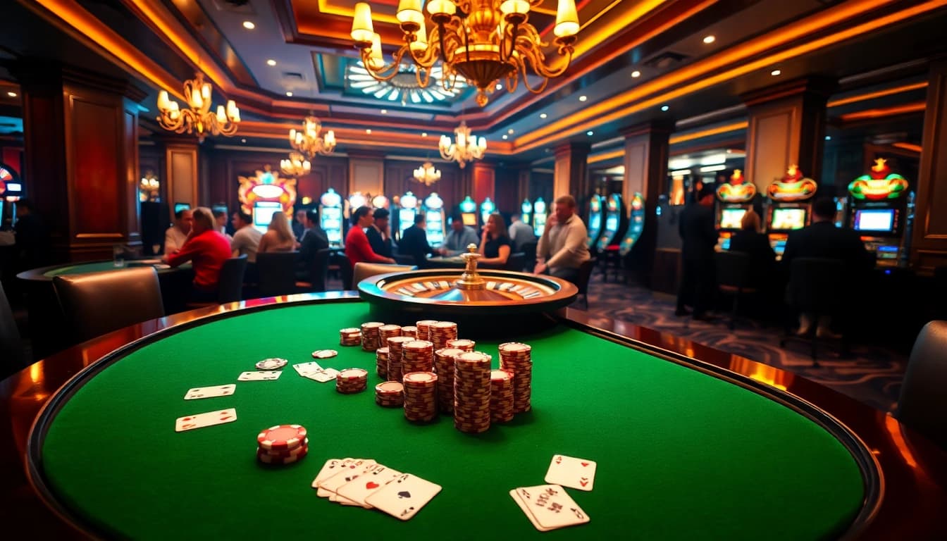 Play poker and win at MB66 casino in a luxurious setting filled with excitement.