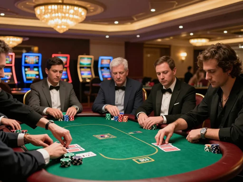 Rasakan permainan poker taruhan tinggi di kasino mewah dengan wawasan dan strategi dari defineyouniversity.