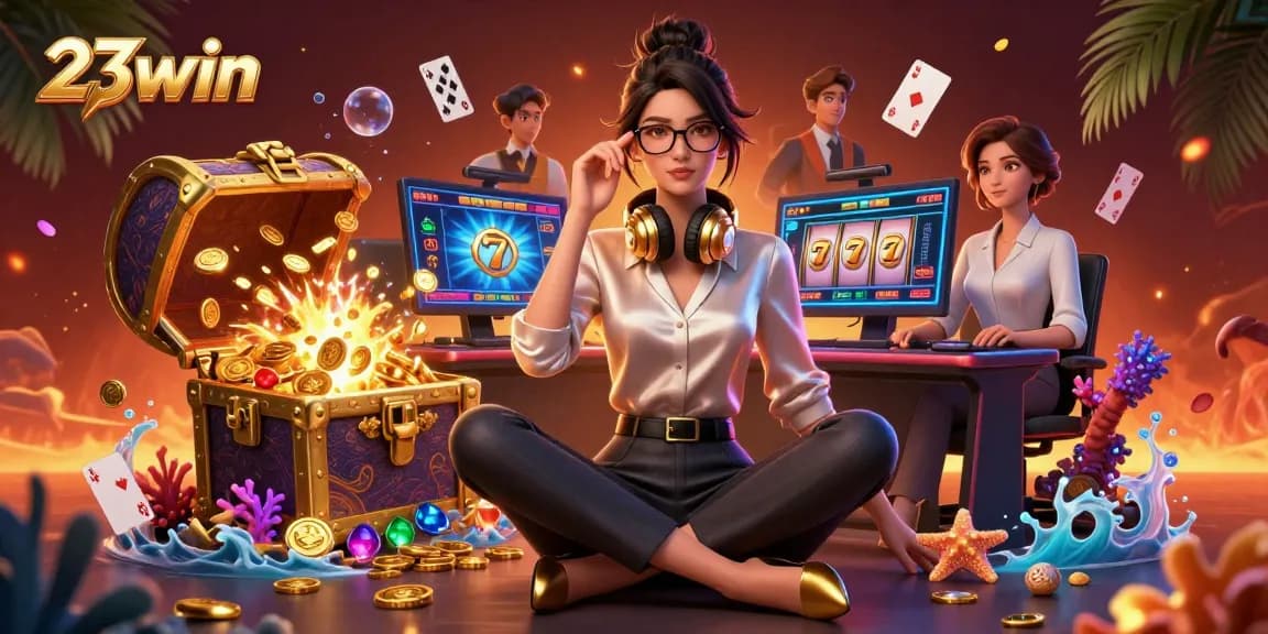 Experience thrilling gaming at 23win with immersive casino scenes and stunning visuals.
