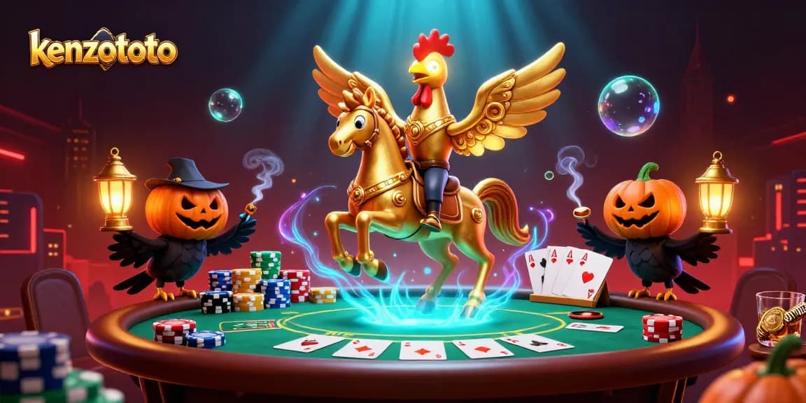 Experience thrilling gameplay at kenzototo with vibrant casino elements and characters in action.