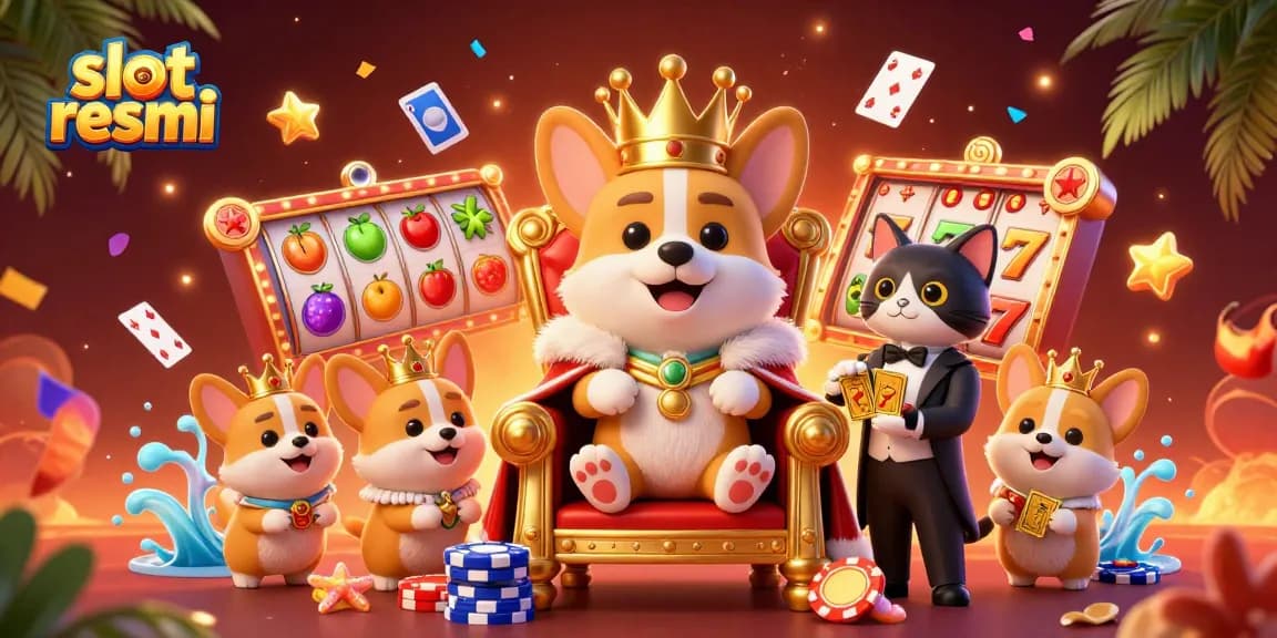 Bermain slot resmi di Situs 222SLOT dengan jackpot mengagumkan bersama karakter ceria di tampilan 3D