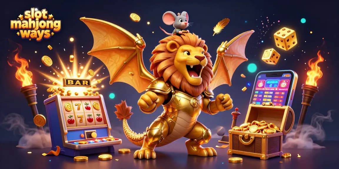 Experience the thrill of slot mahjong ways with 3D characters and dazzling jackpot visuals.
