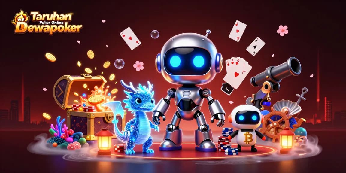 Experience Taruhan Poker Online Dewapoker with immersive 3D casino action and dynamic characters.