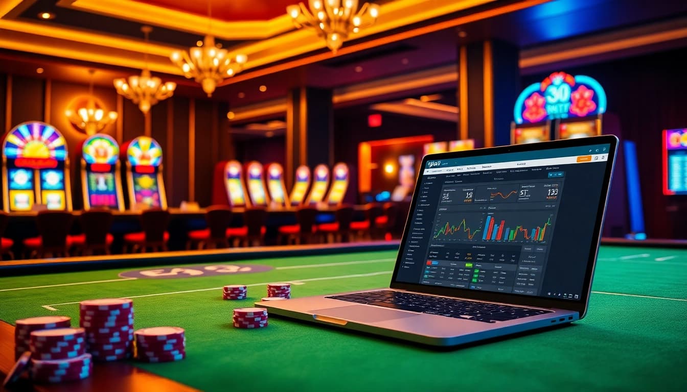 Experience the excitement of winning at i9bet with vibrant casino visuals.