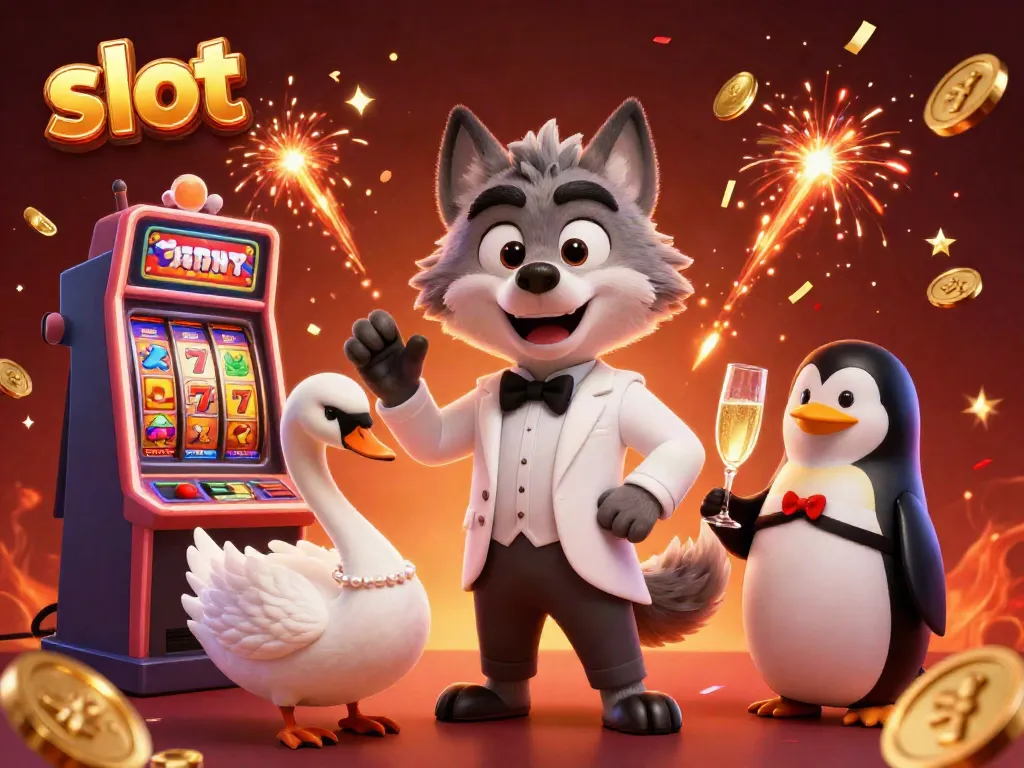 Menantikan jackpot dengan mesin slot, seru dan berkelas di kasino.
