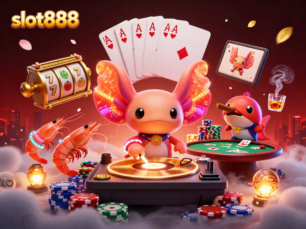 Menangkan slot888 dengan grafis slot yang menakjubkan dan suasana kartu bermain yang energik.