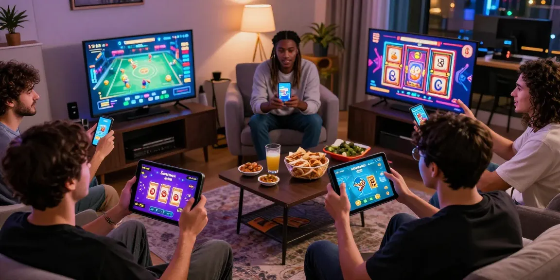 Experience online gaming with Zowin as players download and play exciting games in a vibrant virtual atmosphere