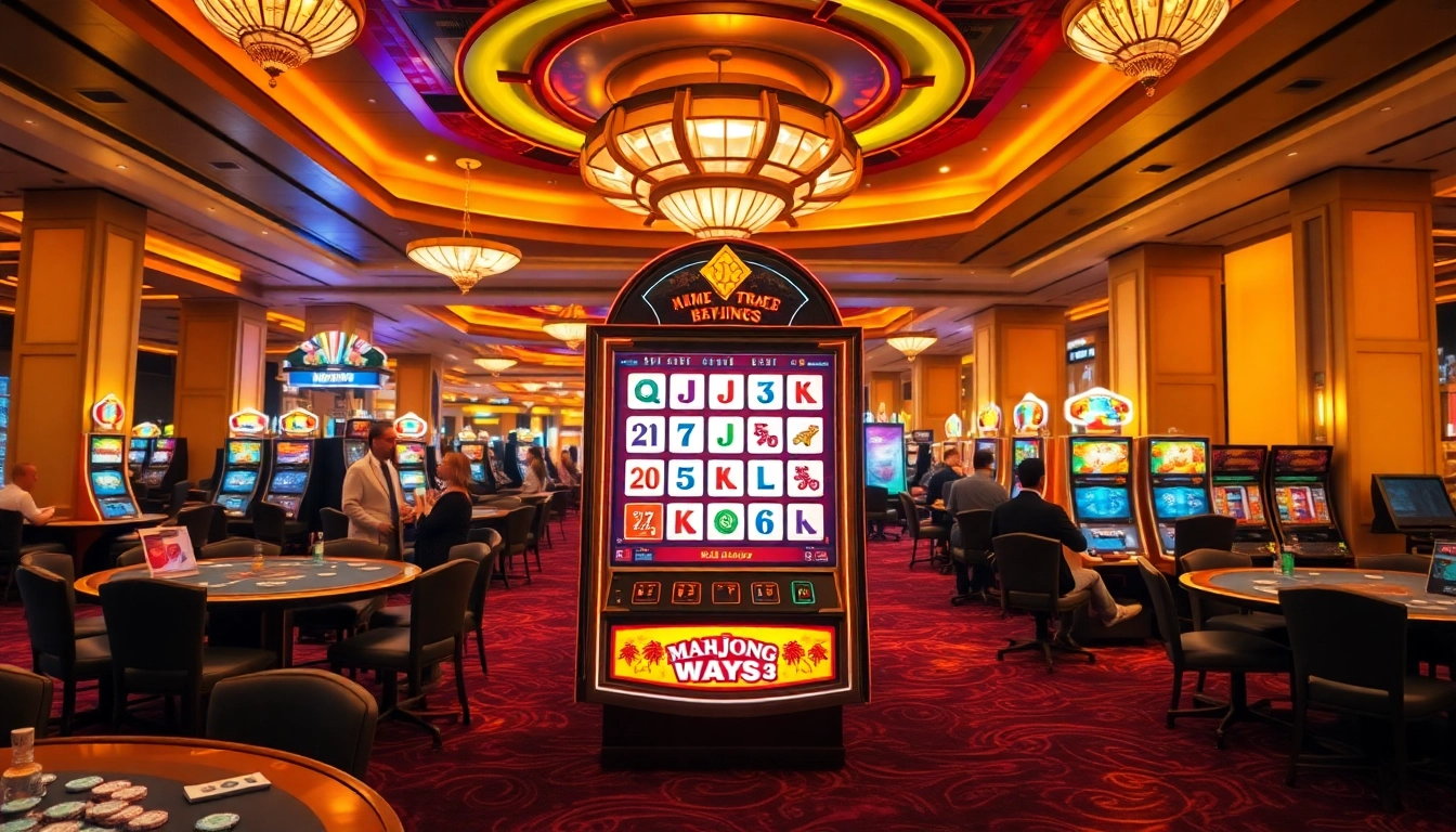 Exciting players winning on the slot Mahjong Ways 2 featuring vibrant casino visuals.