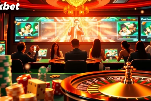 Exciting online gambling action at 8kbet, showcasing users placing bets and enjoying games.